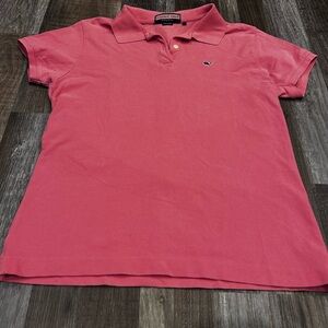 Vineyard Vines Coral pink Short Sleeve Polo